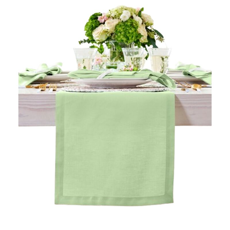 Solino Home 100% Pure Linen Table Runner - Fete