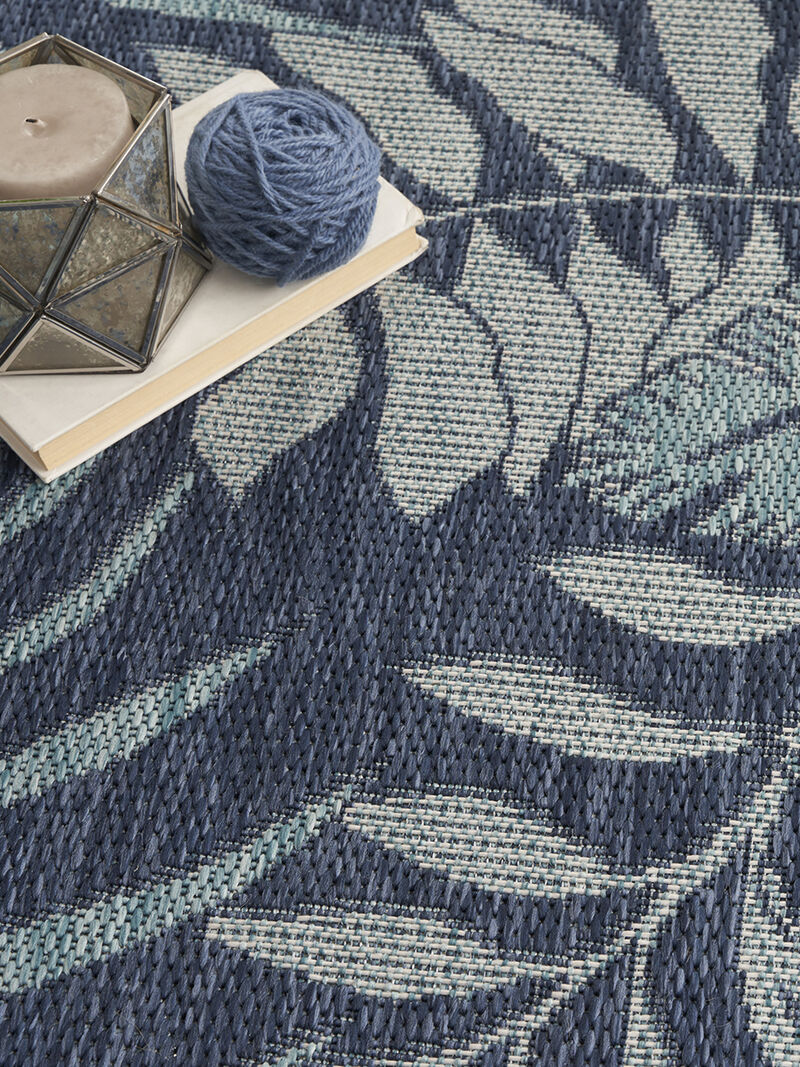 Garden Oasis GOA02 Navy 10' x 14' Rug