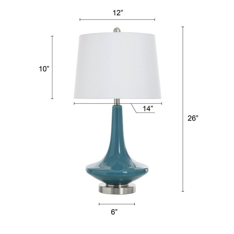 The Mod Azure Table Lamp