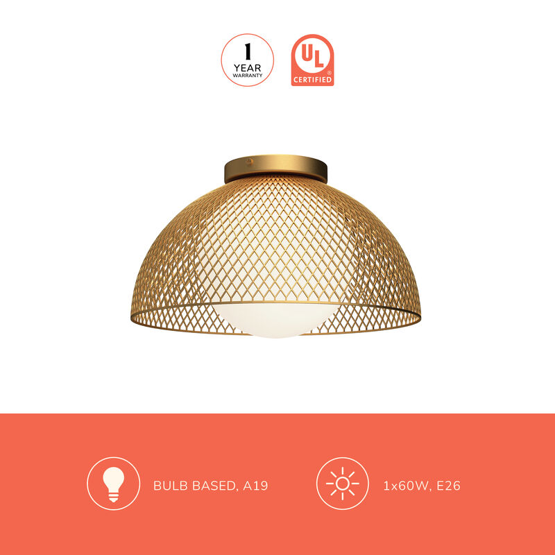 Haven 12 in 1 Light Flush Mount image number 5