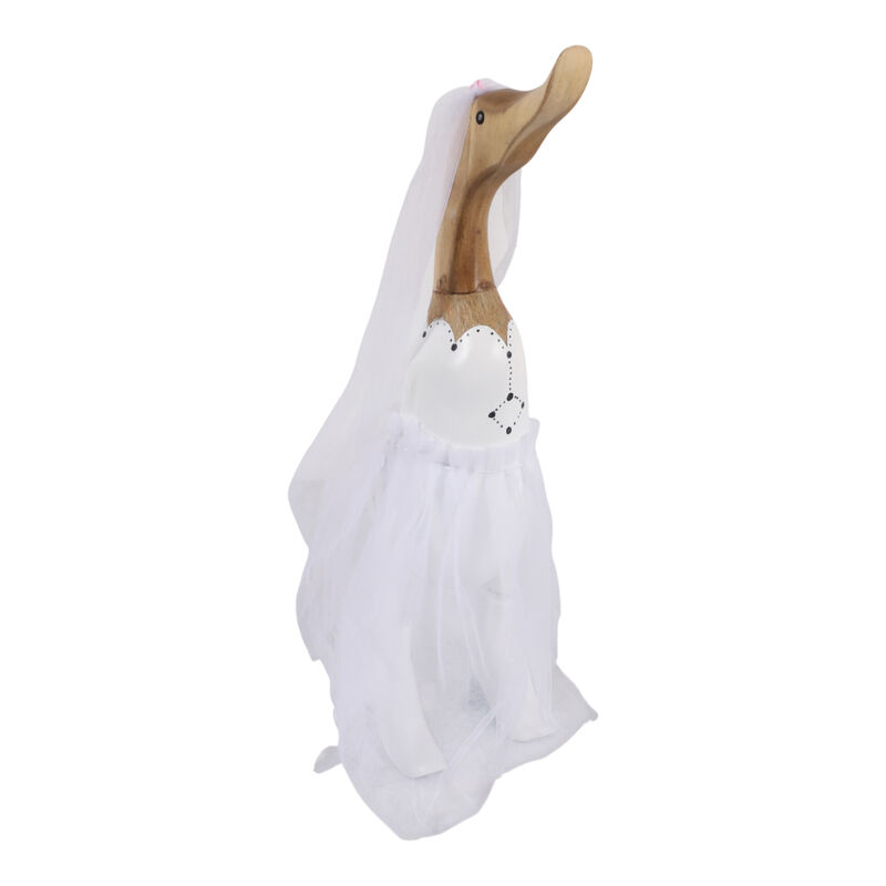 16x9" Bridal Duck, White/Brown image number 1