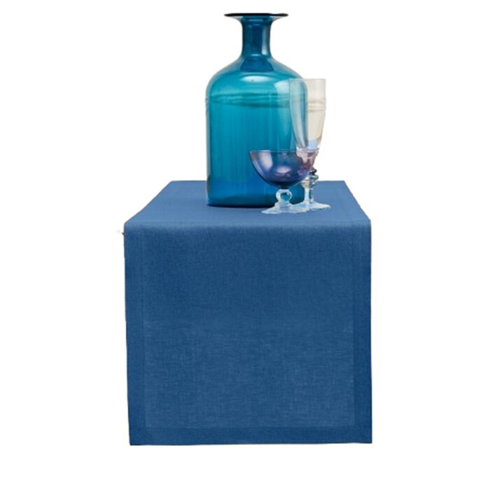 Solino Home 100% Pure Linen Table Runner - Fete