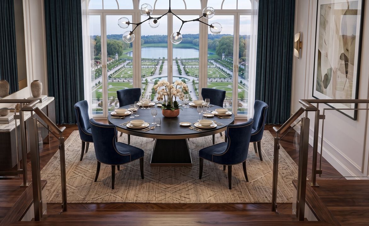 Corso Round Dining Table