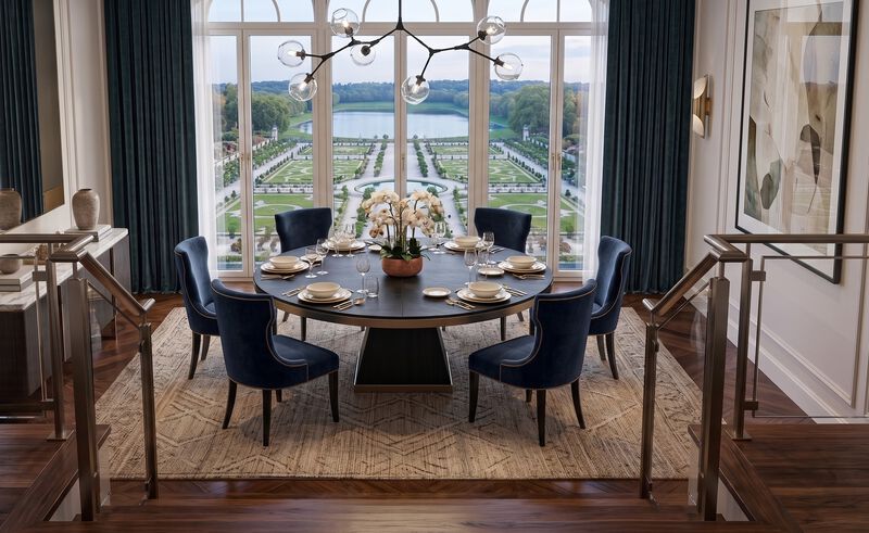 Corso Round Dining Table image number 1