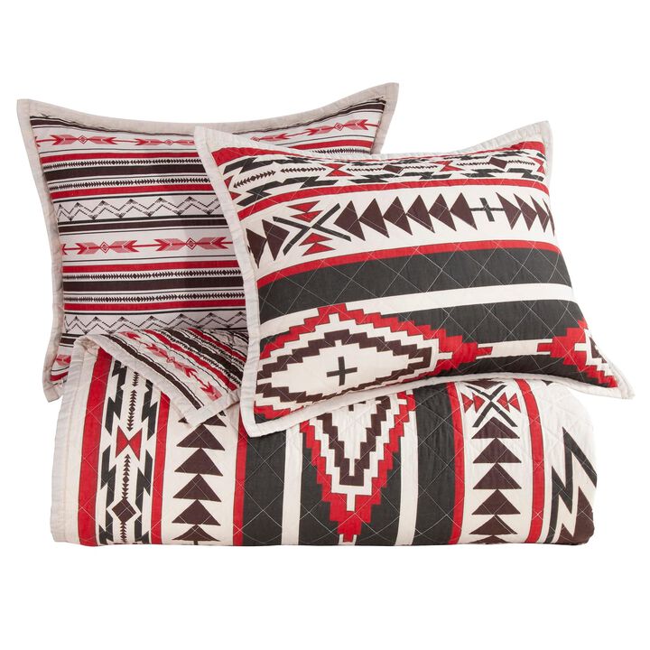 Cortez King Reversible Quilt Set