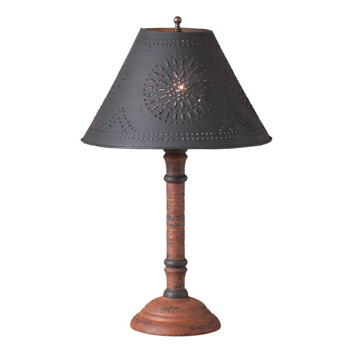 Gatlin Lamp In Hartford Pumpkin With Shade