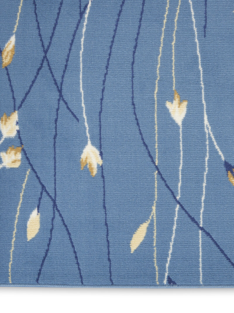 Grafix GRF15 Light Blue 6' x 9' Rug