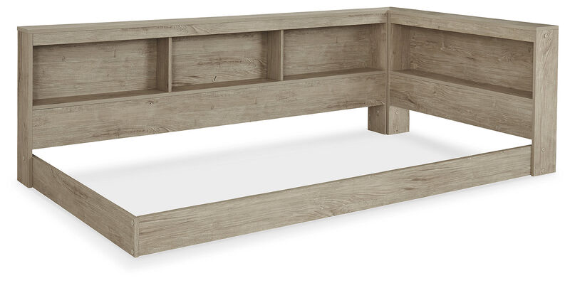 Oliah Twin Bookcase Storage Bed image number 2