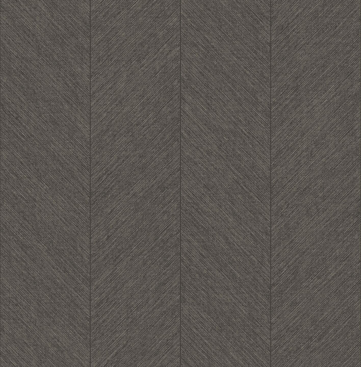 Kallam Espresso Chevron Wallpaper