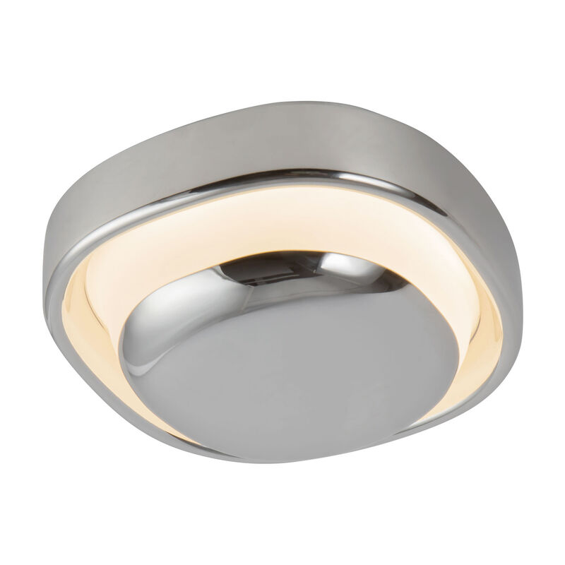 Pebble 8-in Damp-Rated Dimmable LED Wall Sconce image number 5