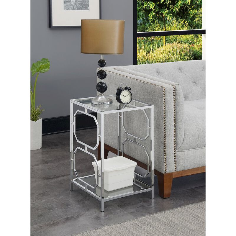 Convience Concept, Inc. Omega Chrome End Table