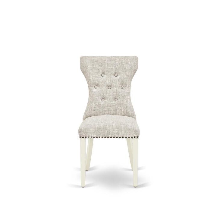 Dining Chair Linen White, GAP2T35