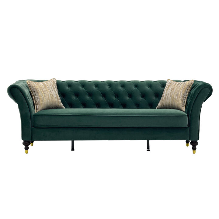 Kalsor Velvet Sofa