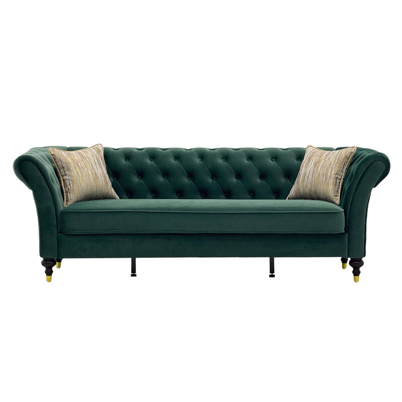 Kalsor Velvet Sofa image number 0