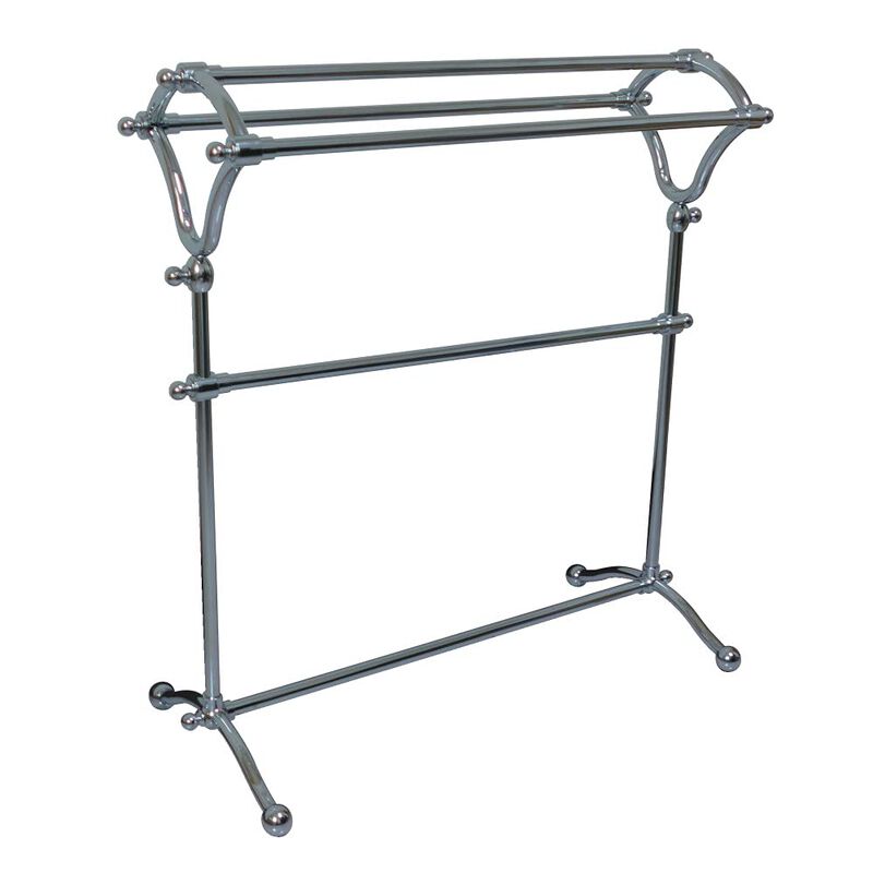 Kingston BrassKingston Brass SCC2281 Pedestal Y-Type Towel-Rack, Polished Chrome