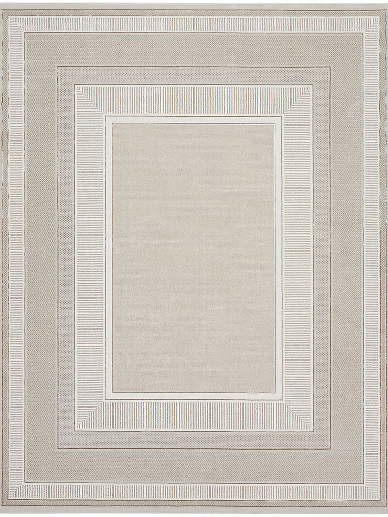Glitz GLZ07 Ivory 9' x 12' Rug