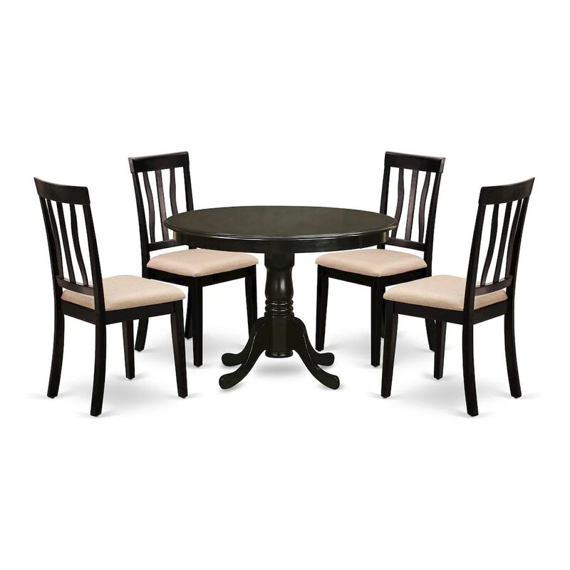 5 Pc Kitchen Table set-Dining Table and 4 Dinette Chairs.