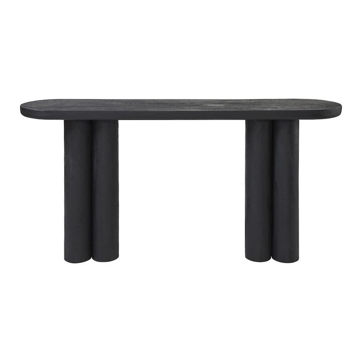 Renwil Dayna Console Table In Black Color