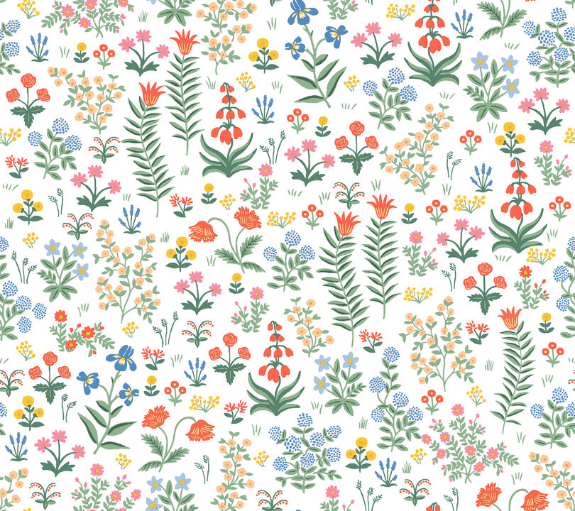 Menagerie Garden Rose Multicolor Peel & Stick Wallpaper