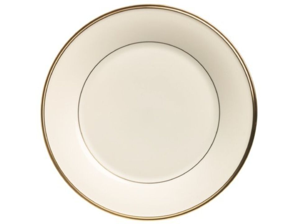 Lenox Eternal Gold Banded Ivory China Dinner Plate