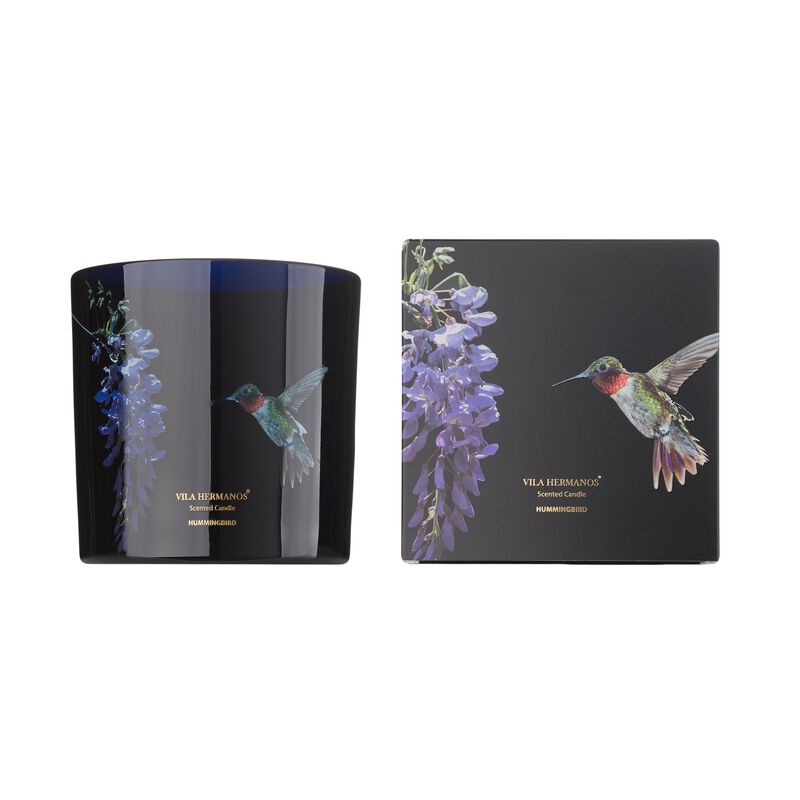 Candle in Jar JUNGLETOPIA COLIBRI HUMMINGBIRD 650gr 4.92 diam. X 4.92 in image number 0