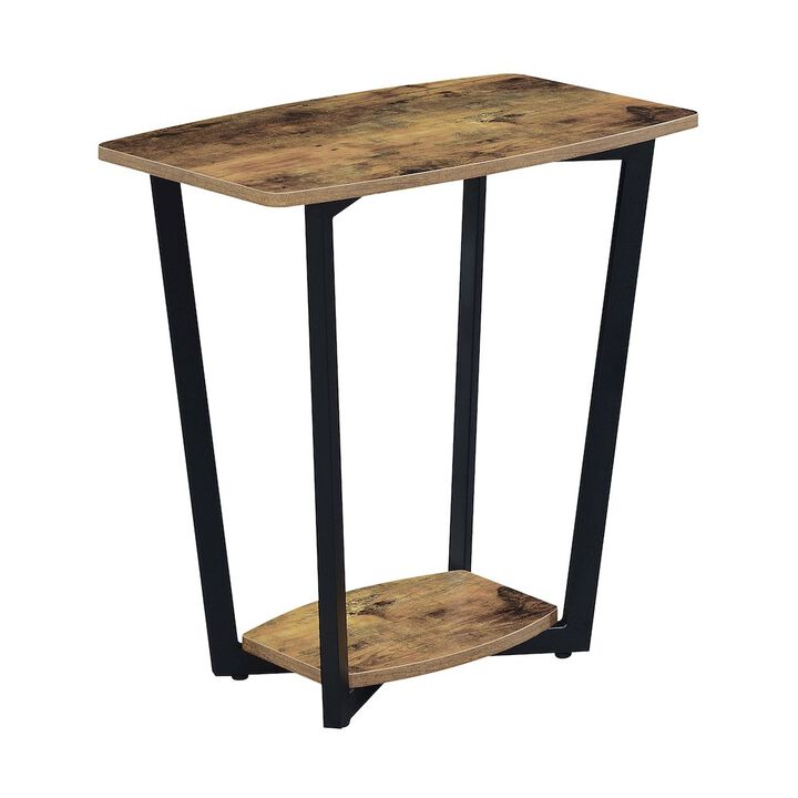 Convenience Concepts Graystone End Table with Shelf