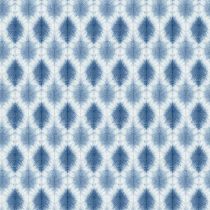 Mombi Navy Diamond Shibori Wallpaper (Set of 2)
