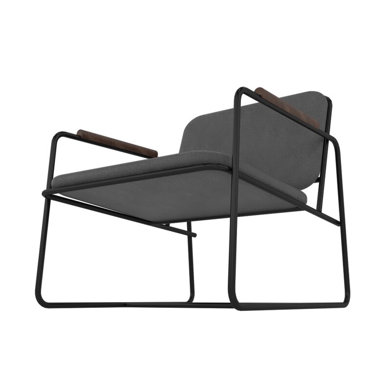 Whythe Black Low Chair