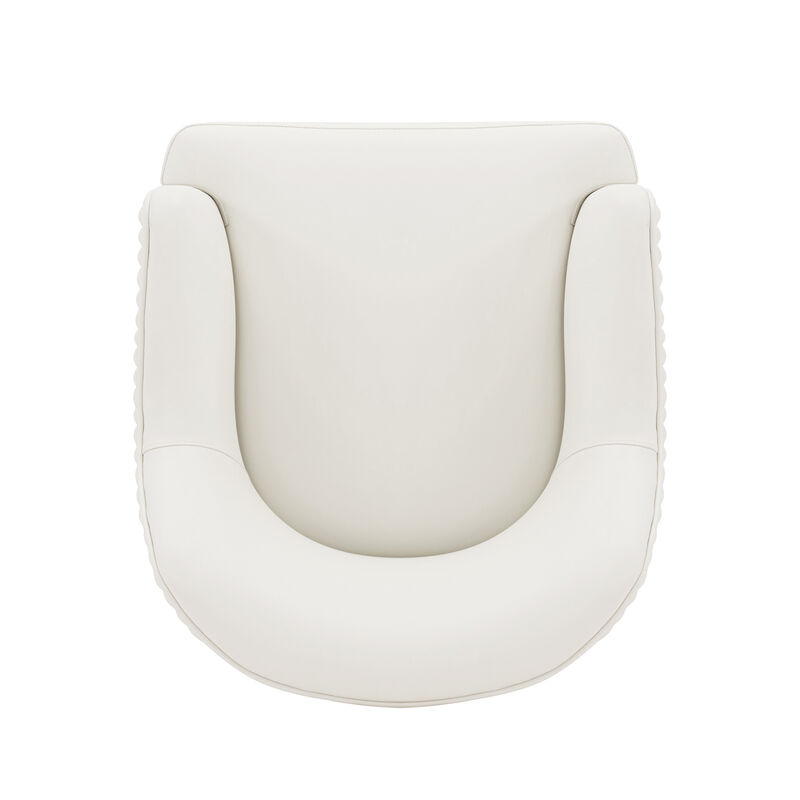 Raya Cream Dining Arm Chair