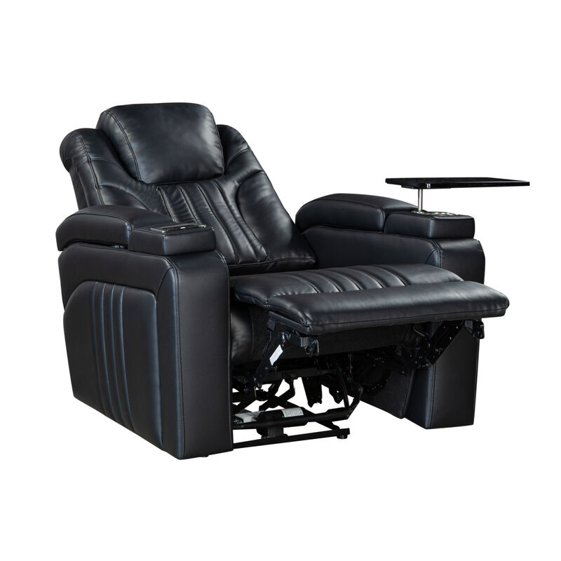 Streamdale Power Recliner with Adjustable Headrest and Charging Options