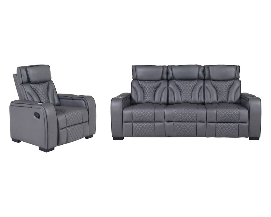 Blitz Motion 2-Piece Living Room Set