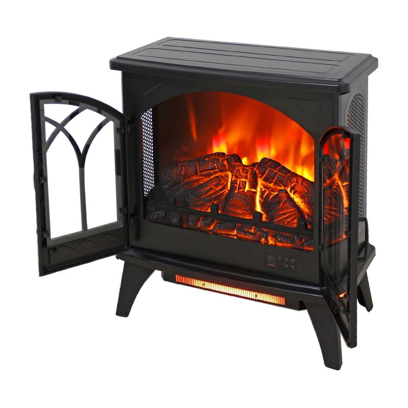 MONDAWE 24 Inch 3D Infrared Electric Stove With Remote Control