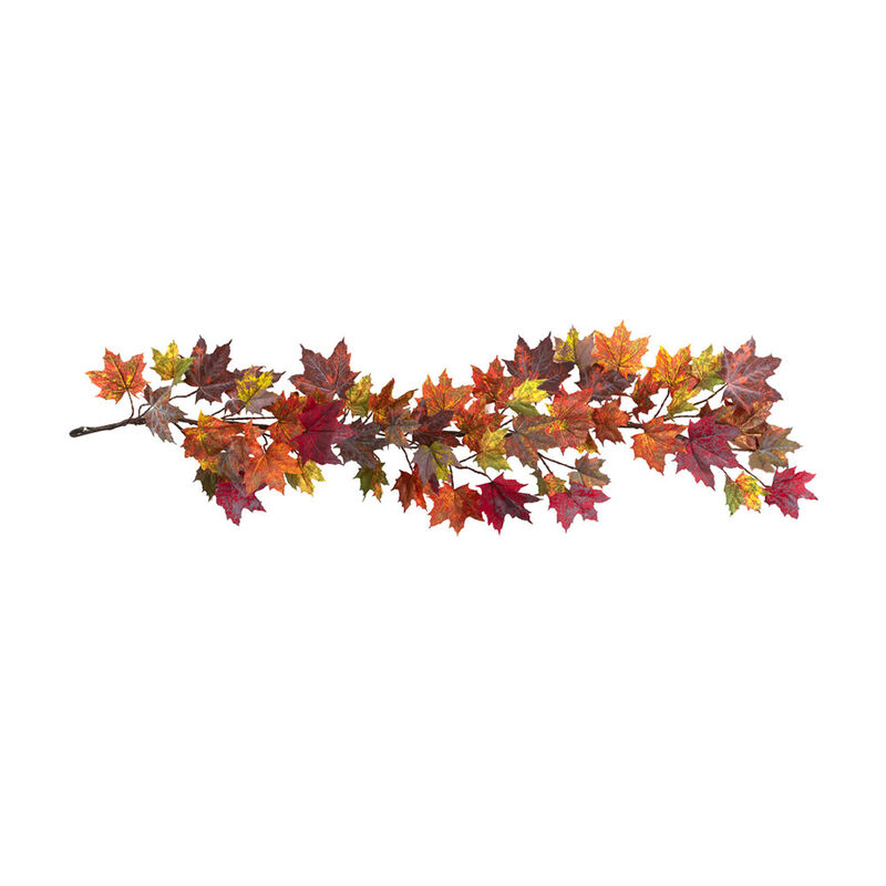 Nearly Natural 60-in Maple Leaf Garland