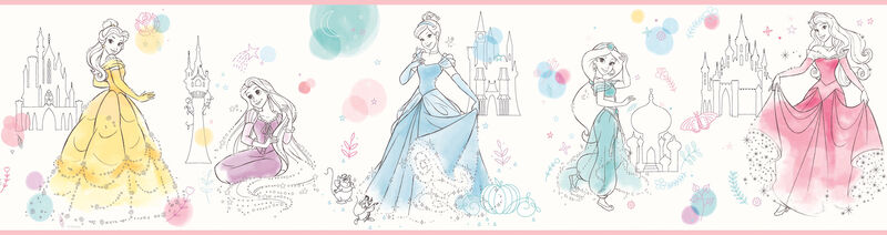 Disney Princess Pretty Elegant Wallpaper image number 0