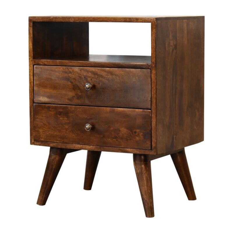 Artisan Furniture Solid Wood Classic Chestnut Nightstand