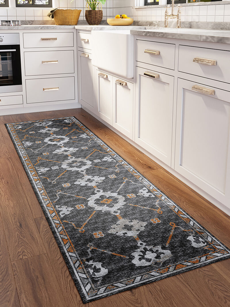 Sedona SN16 Charcoal 2'3" x 7'6" Rug