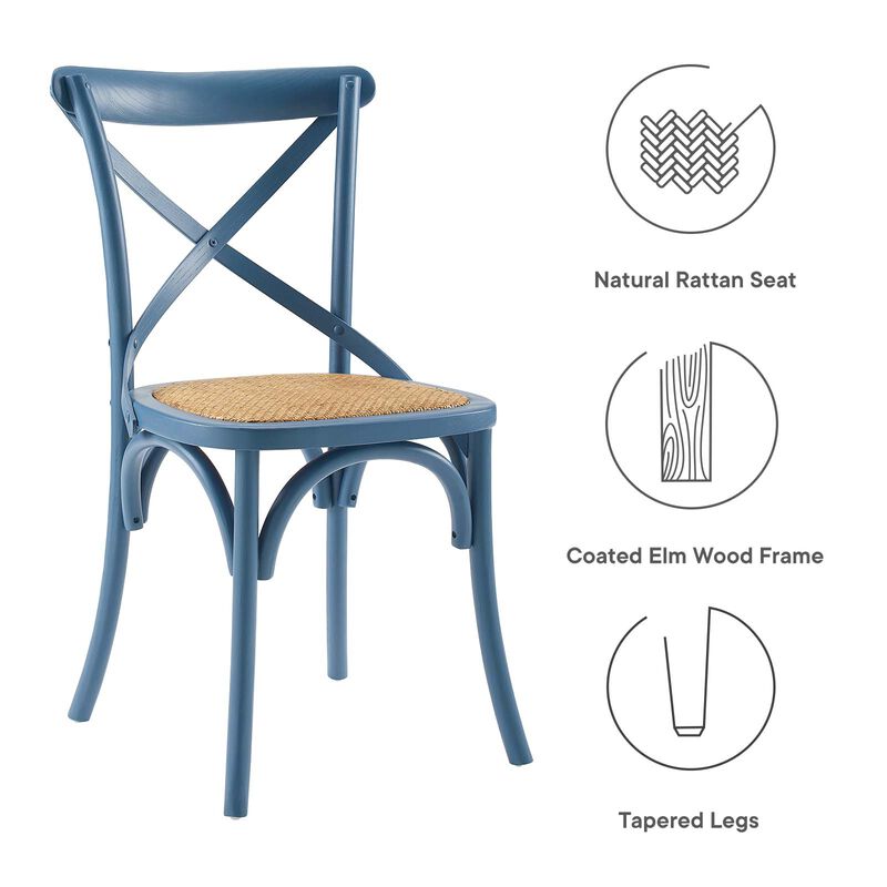 Gear Dining Side Chair-Benzara image number 5