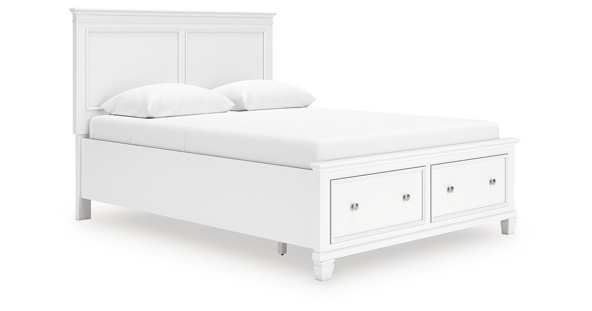 Fortman Queen Panel Storage Bed