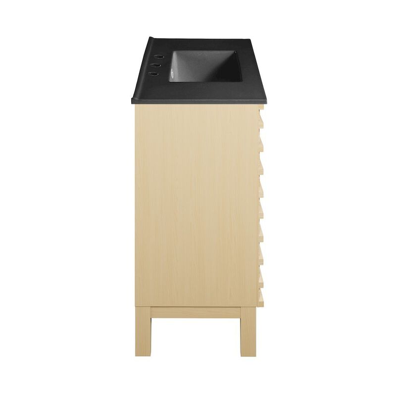 Cascade 48 in. Bathroom Vanity with 3-Hole Ceramic Sink Top image number 3