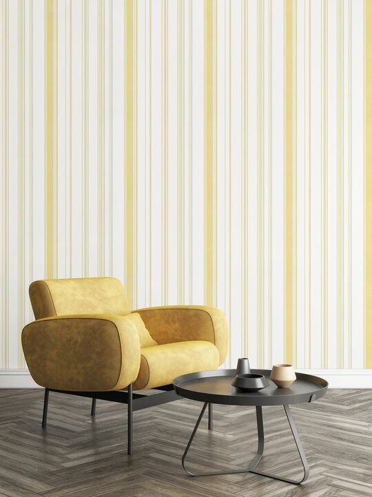 Smart Stripes 3 Casual Stripe Green Wallpaper G68058