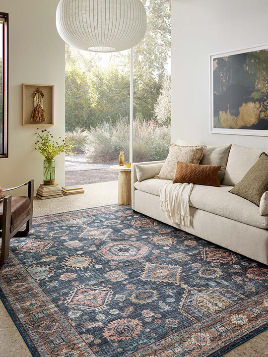 Anniston Denim/Sunset 2'3"x3'9" Rug