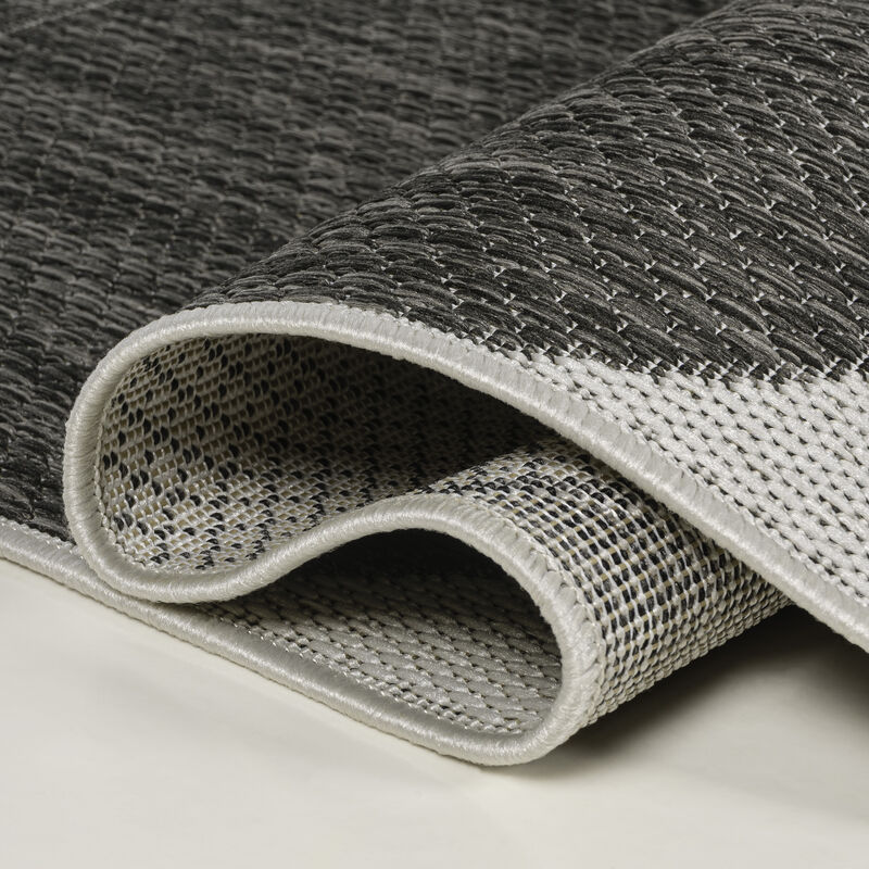 Rayna Modern Geometric Organic Shapes Indoor/Outdoor Area Rug