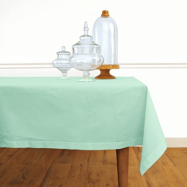 Linen Tablecloth - Classic Hemstitch