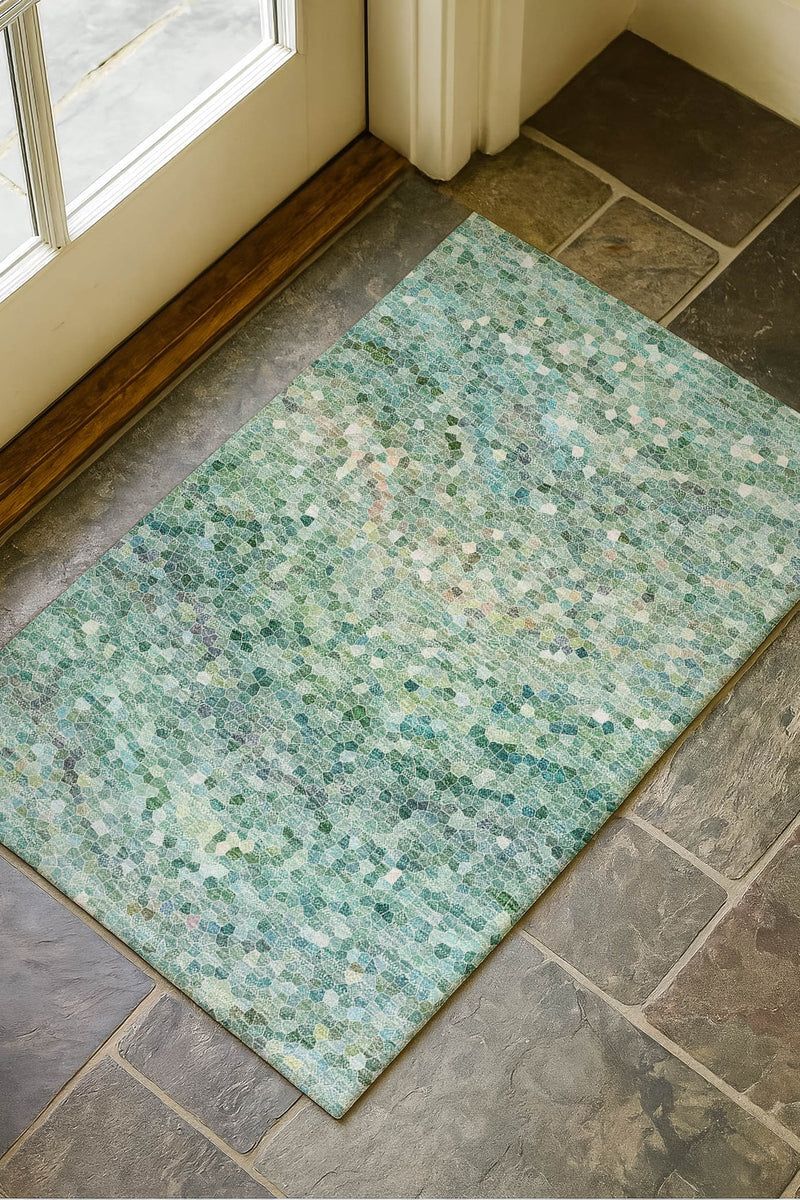 Lumara LM3 Teal 9' x 12' Rug image number 2