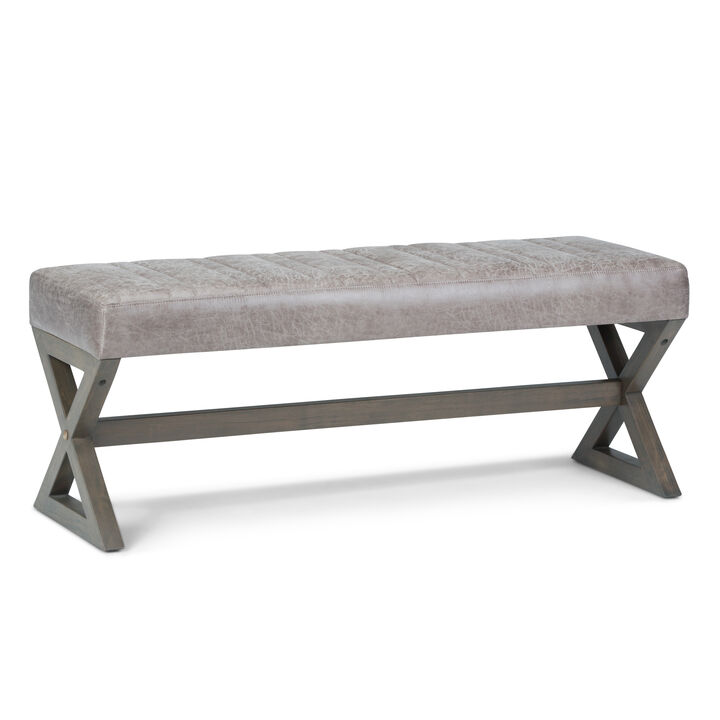 Simpli Home Salinger Large Ottoman Bench