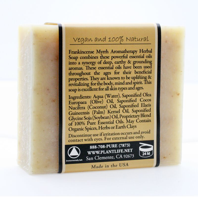 Plantlife Bar Soap - Frankincense Myrrh image number 2