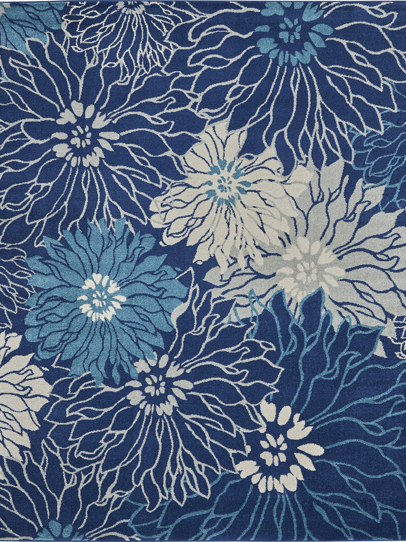 Passion PSN17 Navy/Ivory 6'7" x 9'6" Rug image number 0