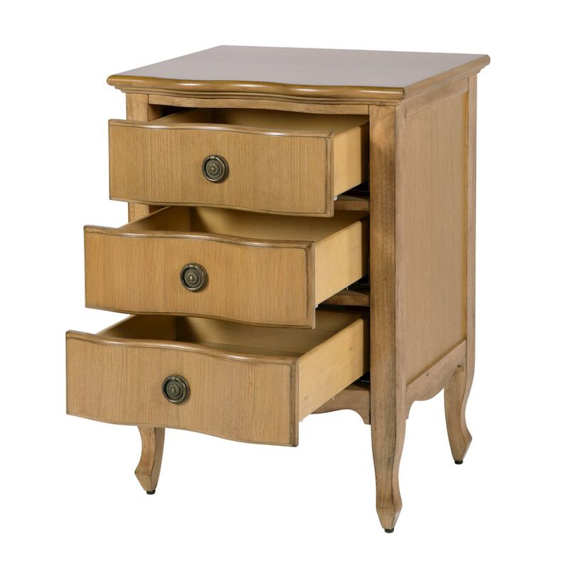 Butler Specialty Nigel 21.5 in. W Rectangular Wood 3 Drawer Accent Chest image number 3
