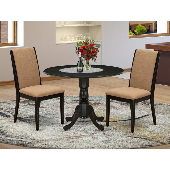 Dining Room Set Wirebrushed Black