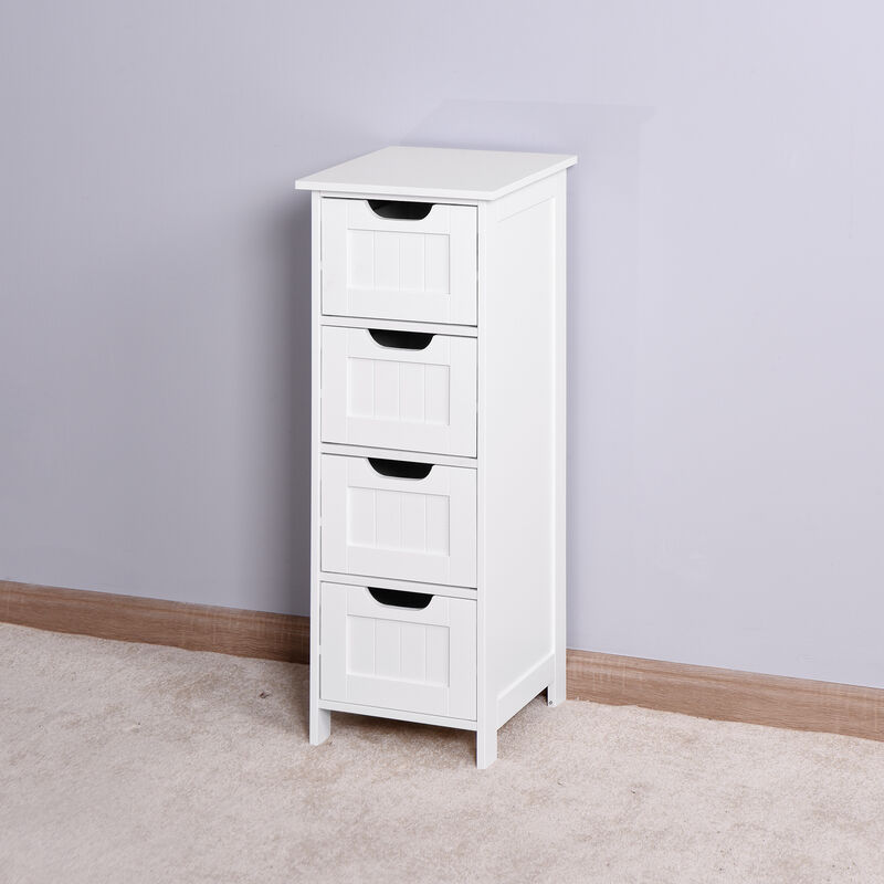 Streamdale Bathroom Storage Cabinet, Freestanding Cabinet With Drawers